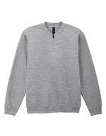 Felpa adulto Softstyle® Midweight Fleece 1/4 zip – Sport Grigio (Melange)