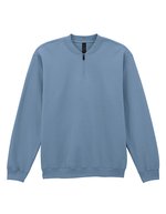 Felpa adulto Softstyle® Midweight Fleece 1/4 zip – Pietra Blu