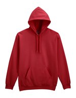 Midweight Fleece Hoodie mit Kapuze – Cardinal Red