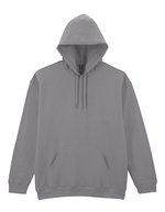 Midweight Fleece Hoodie mit Kapuze – Cement