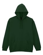 Midweight Fleece Hoodie mit Kapuze – Forest Green