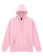 Midweight Fleece Hoodie mit Kapuze – Light Pink
