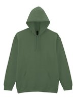 Midweight Fleece Hoodie mit Kapuze – Military Green