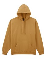 Midweight Fleece Hoodie mit Kapuze – Mustard