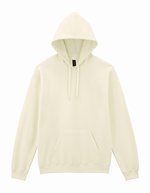 Midweight Fleece Hoodie mit Kapuze – Off White