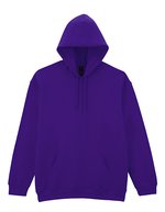 Midweight Fleece Hoodie mit Kapuze – Purple