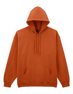 Midweight Fleece Hoodie mit Kapuze – T. Orange