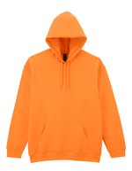 Midweight Fleece Hoodie mit Kapuze – Tangerine