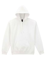 Midweight Fleece Hoodie mit Kapuze – White