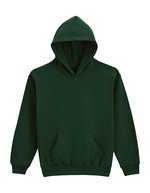 Sweat a capuche jeune Softstyle® Midweight Fleece – Forest Green