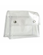 Halfar Transparente Universaltasche mit Druckknöpfen – Transparent