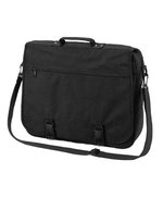 Halfar Umhängetasche Business 600D Polyester, 17L, Black 40 x 33 x 11 cm, HF0775 – Bild 1