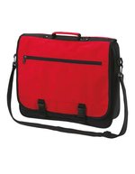 Halfar Umhängetasche Business 600D Polyester, 17L, Black 40 x 33 x 11 cm, HF0775 – Rosso