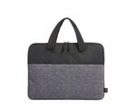 Halfar Elegante Laptop Tasche mit Reißverschluss, Black/Grey-Sprinkle 39 x 29 x 2,5 cm, HF14034 – Bild 3