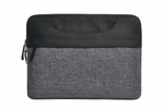 Halfar Elegant Laptop Bag with Zip, Black/Grey-Sprinkle 39 x 29 x 2,5 cm, HF14034 – image 4