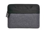 Halfar Elegante Laptop Tasche mit Reißverschluss, Black/Grey-Sprinkle 39 x 29 x 2,5 cm, HF14034 – Bild 4