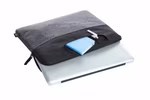 Halfar Elegant Laptop Bag with Zip, Black/Grey-Sprinkle 39 x 29 x 2,5 cm, HF14034 – image 5