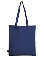 Halfar Baumwoll-Shopper Earth mit langen Griffen – Navy