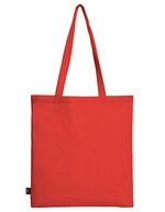 Halfar Baumwoll-Shopper Earth mit langen Griffen – Red