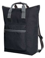 Halfar Rucksackshopper mit verstellbarem Tragesystem, Apple Green 41 x 43 x 13 cm, HF15016 – Noir