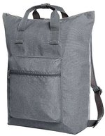Halfar Rucksackshopper mit verstellbarem Tragesystem, Apple Green 41 x 43 x 13 cm, HF15016 – Gris clair