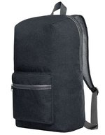 Halfar Rucksack Sky mit 2-Wege-Reißverschluss, Apple Green 27 x 42 x 14 cm, HF15019 – Black