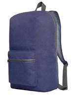 Halfar Rucksack Sky mit 2-Wege-Reißverschluss, Apple Green 27 x 42 x 14 cm, HF15019 – Navy
