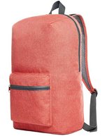 Halfar Rucksack Sky mit 2-Wege-Reißverschluss, Apple Green 27 x 42 x 14 cm, HF15019 – Red