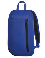 Halfar Rucksack Flow mit Reißverschluss-Vortasche, Apple Green 22 x 40 x 11 cm, HF15024 – Bleu royal