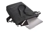 Halfar Notebook Shopper Frame with Quilted Design, Black/Grey-Sprinkle 30 x 42 x 13 cm, HF16051 – image 4