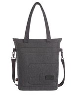 Halfar Notebook Shopper Frame mit Steppdesign – Black/Grey-Sprinkle