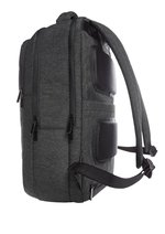 Halfar Notebook Rucksack Frame chine 19L, Black/Grey-Sprinkle 33 x 46 x 12 cm, HF16052 – Bild 3