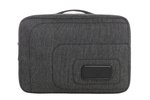 Halfar Imbottito/a Astuccio con cerniera con scomparti, Black/Grey-Sprinkle 24 x 17 x 9 cm, HF16055 – Bild 3