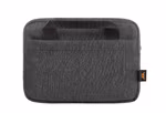 Halfar Sac Zippé Matelassé avec Compartiments, Black/Grey-Sprinkle 24 x 17 x 9 cm, HF16055 – image 4