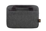 Halfar Imbottito/a Astuccio con cerniera con scomparti, Black/Grey-Sprinkle 24 x 17 x 9 cm, HF16055 – Bild 4