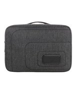 Halfar Imbottito/a Astuccio con cerniera con scomparti, Black/Grey-Sprinkle 24 x 17 x 9 cm, HF16055 – Bild 2