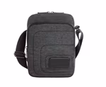 Halfar Padded Shoulder Bag Grey-Sprinkle 1L, Black/Grey-Sprinkle 15 x 20 x 4 cm, HF16057 – image 2