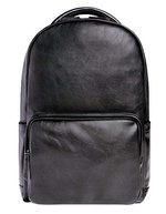 Halfar Notebook Backpack Community in PU Faux Leather, Black 29 x 43 x 15 cm, HF16060 – Bild 1