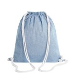 Halfar Zugbeutel Planet aus recycelter Baumwolle, Blue 38 x 42 cm, HF16063 – Bild 3