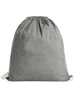 Halfar Zugbeutel Planet aus recycelter Baumwolle – Light Grey
