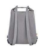 Halfar Multi Bag Loom Rucksack-Schultertasche Baumwolle-Polyester, Grey 32 x 40 x 9 cm, HF16067 – Bild 4