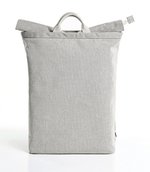 Halfar Rucksack Loom mit Rollverschluss 22L, Grey 28 x 43 x 14 cm, HF16068 – Bild 1
