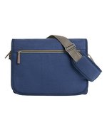 Halfar Schultertasche Country aus Baumwolle 16 OZ, Anthracite 34 x 26 x 10 cm, HF16071 – Navy