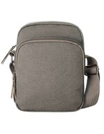 Halfar CrossBag Country aus Baumwolle, anthrazit, Anthracite 15 x 20 x 7 cm, HF16074 – Khaki