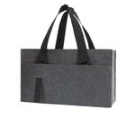 Halfar Organizer ModernClassic en feutre, 12L in, Anthracite 45 x 25 x 15 cm, HF16075 – Bild 3