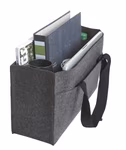 Halfar Organizer ModernClassic in Feltro, 12L in, Anthracite 45 x 25 x 15 cm, HF16075 – immagine 4