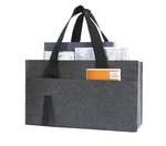 Halfar Organizer ModernClassic en feutre, 12L in, Anthracite 45 x 25 x 15 cm, HF16075 – Bild 5