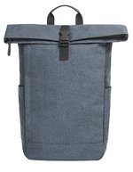 Urban Backpack Circle in rPET – Blue-Grey-Sprinkle