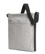 Halfar Umhängetasche "Shoulder Bag Circle" rPET, Ash 32 x 38 x 7 cm, HF16077 – Bild 1