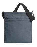 Halfar Umhängetasche "Shoulder Bag Circle" rPET, Ash 32 x 38 x 7 cm, HF16077 – Blue/Grey-Sprinkle